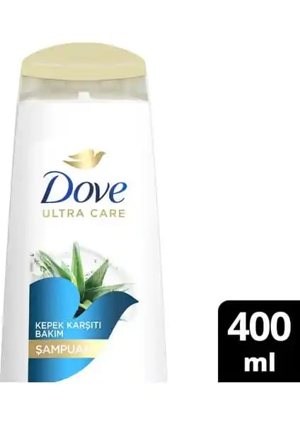 Dove Ultra Care Kepek Karşıtı Saç Bakım Şampuanı Aloe Vera Doğal İçeriklerle Saç Sağlığını Korur