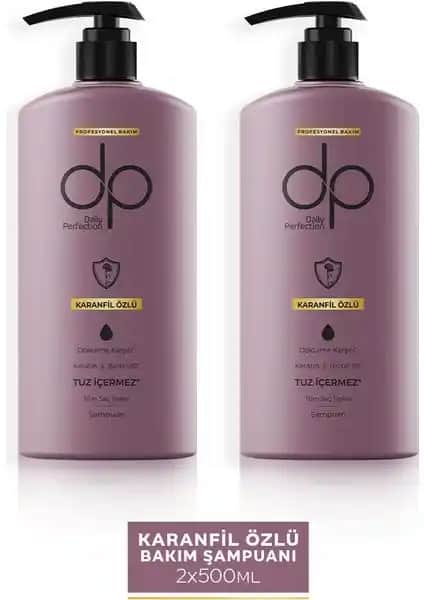 Dp Daily Perfection Karanfil Özlü Şampuan Saç Güçlendirme ve Parlaklık Sağlayan Formül