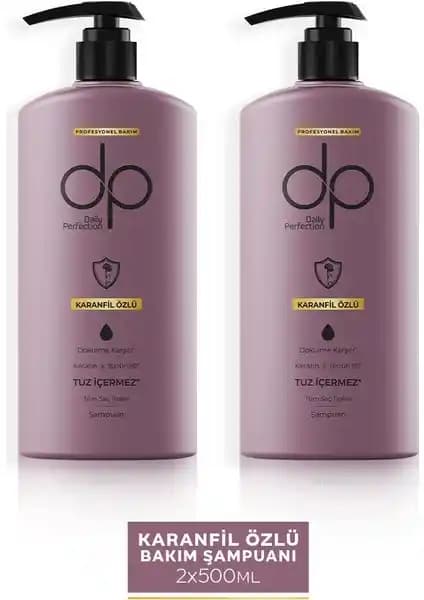 Dp Daily Perfection Karanfil Özlü Şampuan Saç Güçlendirme ve Parlaklık Sağlayan Formül