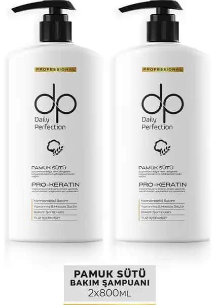 Dp Daily Perfection Pamuk Sütü Şampuanı: Doğal ve Güçlendirici Saç Bakım Ürünü