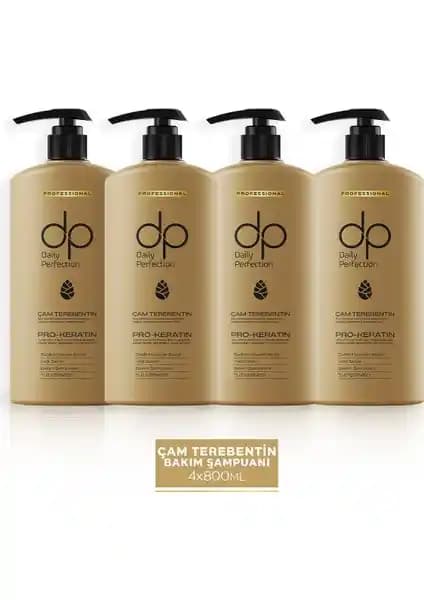 Dp Daily Perfection Şampuan Çam Terebentini Doğal İçeriklerle Güçlendirilmiş Saç Bakım Ürünü