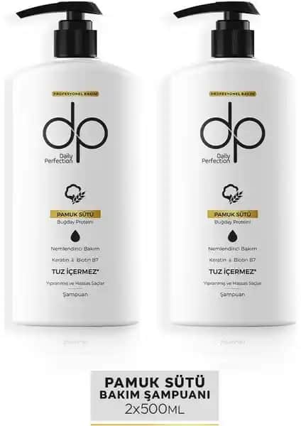 Dp Daily Perfection Şampuan Pamuk Sütü ile Saçlarınızda Doğal Güç ve Parlaklık Sağlayın