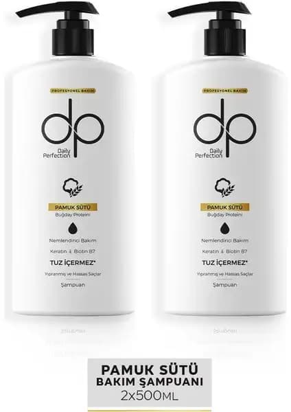 Dp Daily Perfection Şampuan Pamuk Sütü ile Saçlarınızda Doğal Güç ve Parlaklık Sağlayın