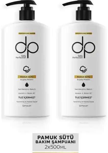 Dp Daily Perfection Şampuan Pamuk Sütü: Kuru Saçlar İçin Güçlendirici ve Nem Dengeleyici Ürün
