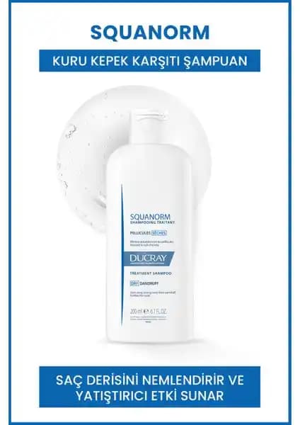 Ducray Squanorm Oily Dandruff Şampuanı: Yağlı Kepek Sorunu İçin Güçlü Çözüm