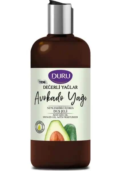 Duru Değerli Yağlar Nemlendirici Avokado Yağı Duş Jeli: Doğal Temizlik ve Nem Sağlayan Ürün