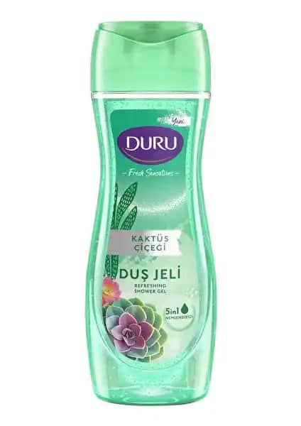 Duru Duş Jeli Kaktüs Çiçeği 450ml: Ferahlatıcı ve Doğal İçeriklerle Günlük Bakım