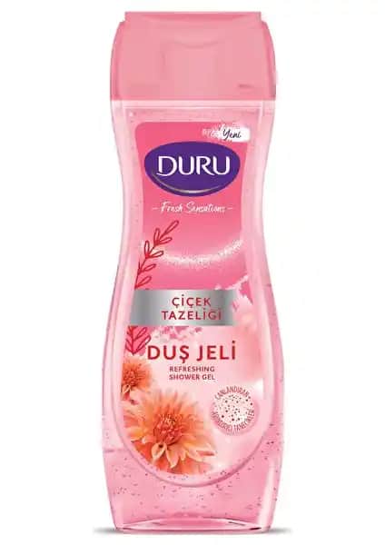 Duru Fresh Sensations Çiçek Tazeliği Duş Jeli ile Günlük Ferahlatıcı Temizlik ve Bakım