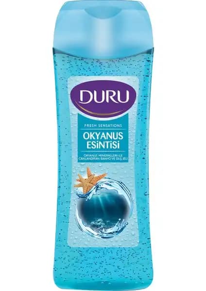 Duru Fresh Sensations Okyanus Esintisi Duş Jeli: Ferahlatıcı ve Canlandırıcı Temizlik Deneyimi