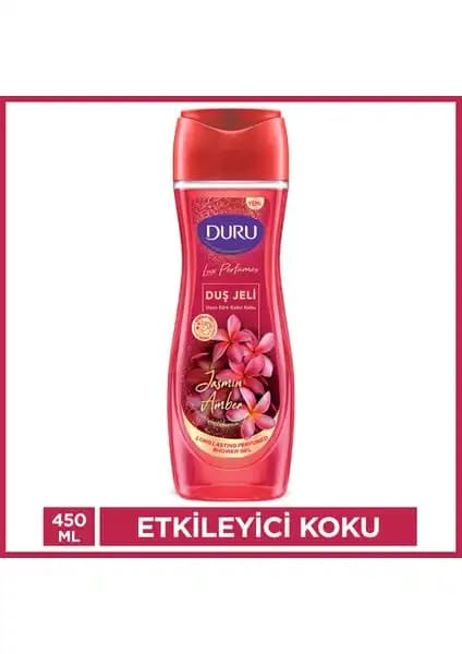 Duru Lux Parfüm Kokulu Jasmin Amber Vegan Duş Jeli: Doğal ve Kalıcı Temizlik Deneyimi