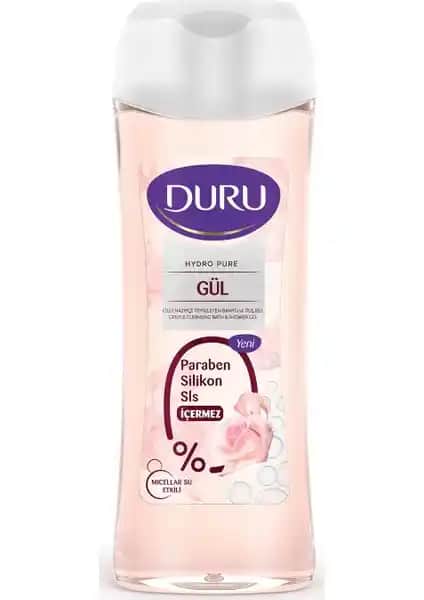 Duru Micellar Gül Duş Jeli: Doğal İçeriklerle Hassas Ciltler İçin Ferahlatıcı Temizlik