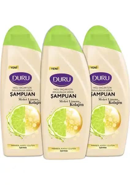 Duru Misket Limonu ve Kolajen İçeren Yağlı Saçlar İçin Doğal Şampuan Ürün İncelemesi ve Faydaları