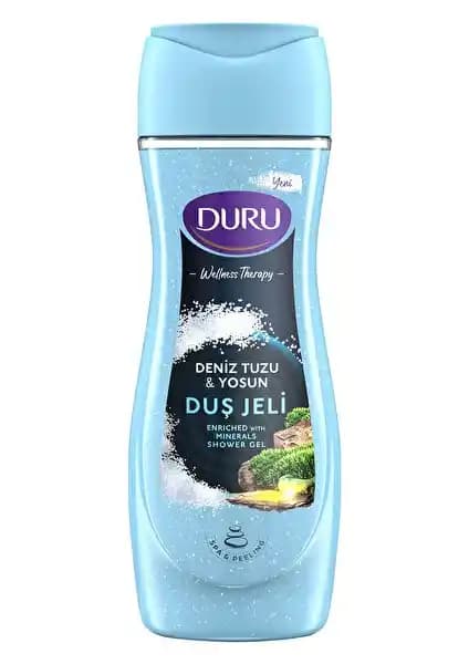 Duru Wellness Therapy Deniz Tuzu ve Yosun Duş Jeli ile Evde Spa Deneyimi Sunan Doğal Bakım Ürünü