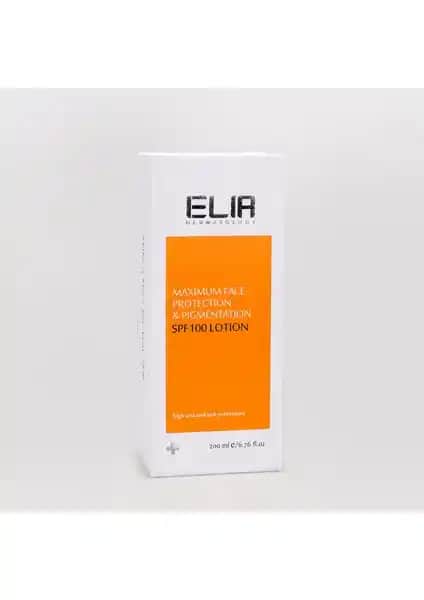 Elia Maximum Yüz Koruyucu ve Pigmentasyon Losyonu: Yüksek SPF ile Hassas Ciltler İçin Güçlü Koruma ve Cilt Tonu Eşitleme