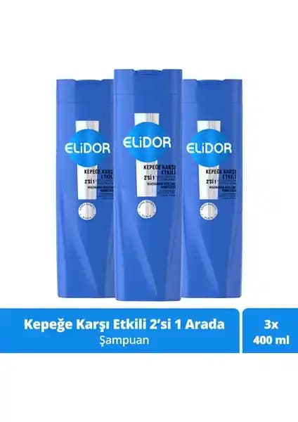 Elidor Superblend Kepeğe Karşı 2'si 1 Arada Şampuan ve Bakım Kremi Ürün İncelemesi