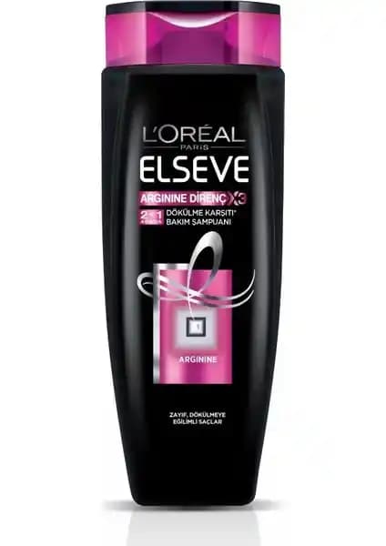 Elseve 2Si1 Arada Saç Şampuanı Zayıf Saçlar İçin Güçlendirme ve Dökülme Önleme