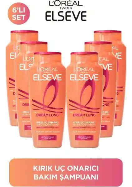Elseve Dream Long Kırık Uç Onarıcı Şampuan: Uzun Saçlar İçin Güçlendirici ve Parlaklık Sağlayan Bakım Ürünü