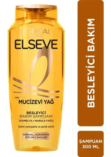 Elseve Mucizevi Yağ Besleyici Bakım Şampuanı: Saçlarınız İçin Güçlendirici ve Parlaklık Artırıcı Çözüm