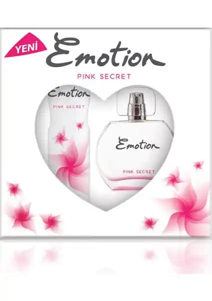 Emotion Pink Secret Kadın Parfüm ve Deodorant Seti Şık Tasarımı ve Ferah Kokusu İle Günlük Kullanım İçin Ideal