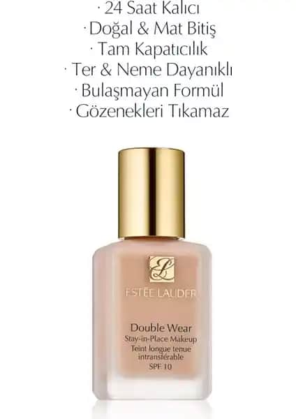 Estée Lauder Double Wear Fondöten: Uzun Süreli Kalıcılık ve Yüksek Kapatıcılık Özelliği
