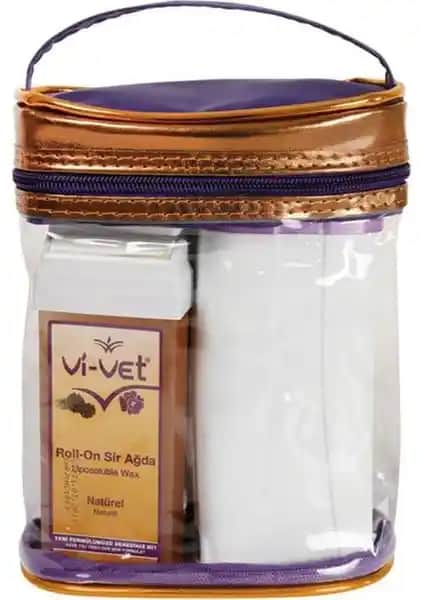 Evde Profesyonel Epilasyon İçin Vi-Vet Ağda Isıtıcılı Kartuş Seti Güvenli ve Pratik Kullanım