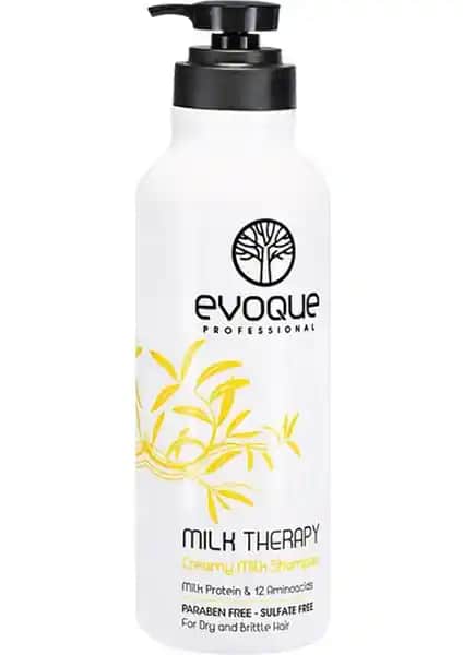 Evoque Milk Therapy Şampuanı: Doğal İçeriklerle Saç Sağlığını Güçlendiren Ürün