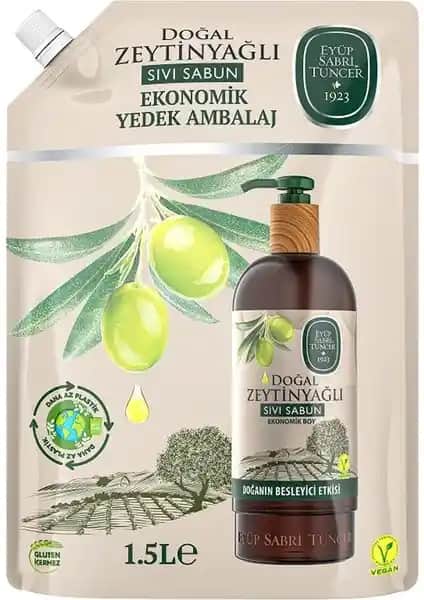 Eyüp Sabri Tuncer 1,5L Doğal Zeytin Yağı İçeren Sıvı Sabun Ürünü Tanıtımı ve Değerlendirmesi