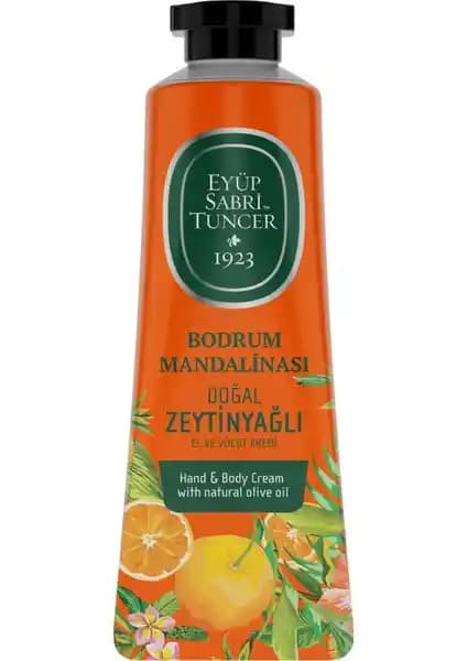 Eyüp Sabri Tuncer Bodrum Mandalinası El ve Vücut Kremi Doğal Nemlendirici ve Aromaterapi