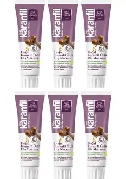 Eyüp Sabri Tuncer Karanfil Özlü Diş Macunu Doğal İçeriklerle Güçlü Ağız Bakımı Sağlar