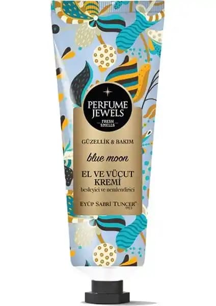 Eyüp Sabri Tuncer Perfume Jewels Blue Moon El ve Vücut Kremi: Nemlendirici ve Hoş Kokulu Cilt Bakım Ürünü