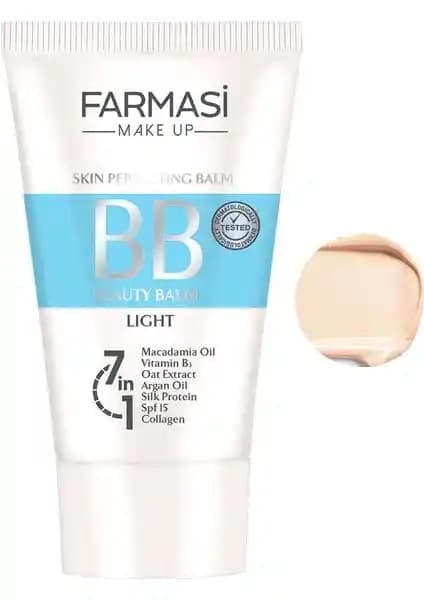 Farmasi BB Krem Light Açık Ton 50 ml - Doğal ve Pürüzsüz Cilt İçin Günlük Kullanım
