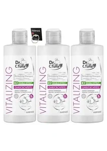Farmasi Dr. C. Tuna Sarımsak Capixyl Canlandırıcı Şampuan Saç Sağlığını Destekleyen Doğal Çözüm