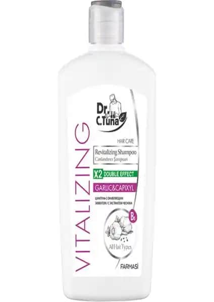 Farmasi Dr.C.Tuna Sarımsaklı Şampuan saç dökülmesine doğal ve etkili çözüm sunar