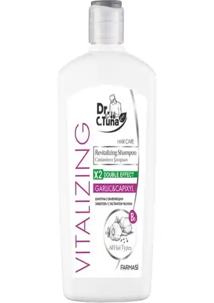 Farmasi Dr.C.Tuna Sarımsaklı Şampuan saç dökülmesine doğal ve etkili çözüm sunar