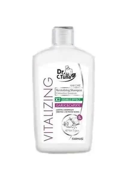 Farmasi Dr C. Tuna Sarımsaklı Şampuan Saç Dökülmesine Karşı Doğal ve Etkili Çözüm