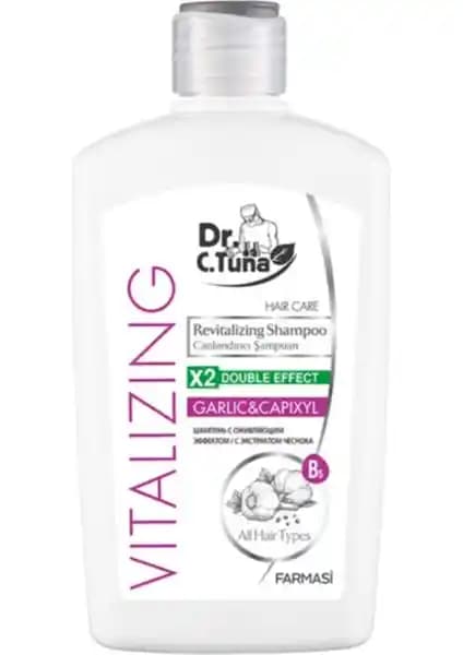 Farmasi Dr C. Tuna Vitalizing Sarımsaklı Şampuan Saçları Güçlendiren Doğal Bakım Ürünü