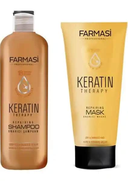 Farmasi Keratin Therapy Onarıcı Seti: Doğal İçeriklerle Saçlarınızı Güçlendirin