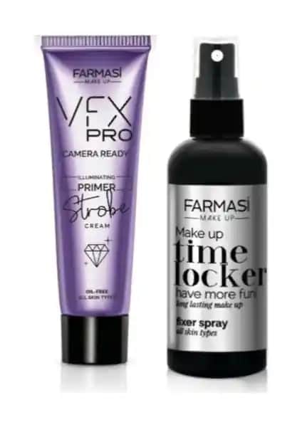 Farmasi Makyaj Sabitleyici ve Işıltılı Baz ile Kalıcı ve Parlak Makyaj Deneyimi