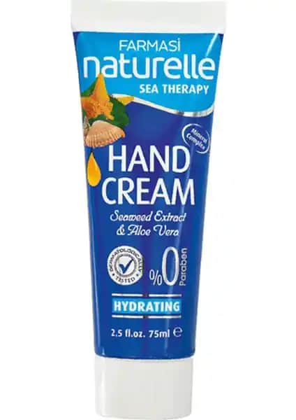 Farmasi Naturelle Deniz Mineralleri İçeren Nemlendirici El Kremi Doğal ve Hassas Ciltler İçin Uygun