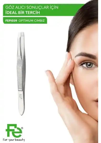 Fe Optimum Ergonomik Düz Uçlu Paslanmaz Çelik Cımbız: Hassasiyet ve Estetik İçin Uygun Tasarım