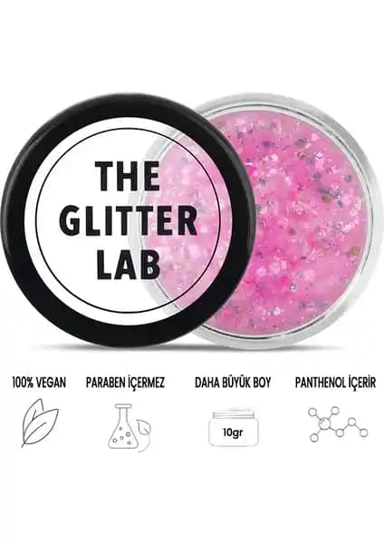 Flamingo Pink Jel Formda Parlak Glitter Ürünüyle Makyaj ve Dekorasyonda Fark Yaratın