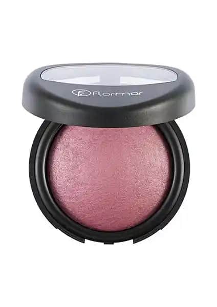 Flormar E Vitamini İçeren Yoğun Pigmentli Işıltılı Allık 040 Shimmer Pink Güçlü Renk ve Kalıcılık