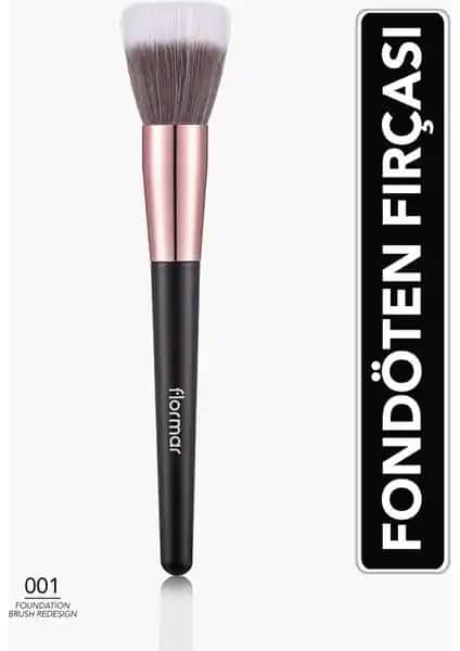 Flormar Fondöten Fırçası 001: Profesyonel ve Doğal Makyaj İçin Uygun Fırça