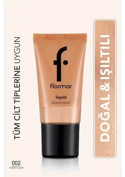 Flormar Likit Aydınlatıcı Sunset Glow ile Doğal Parlaklık ve Işıltı Sağlama