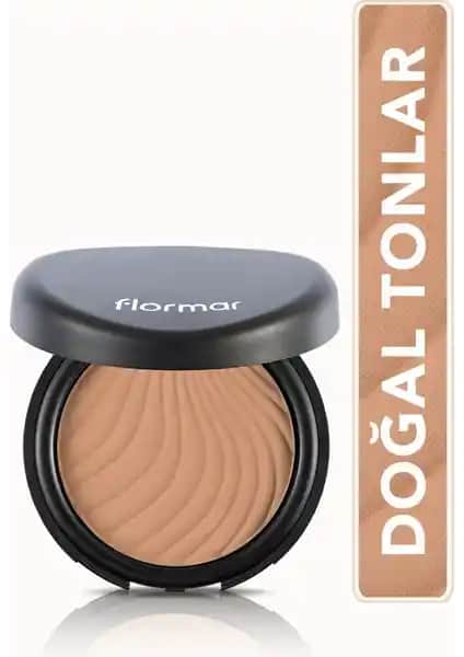 Flormar Mat ve İnce Yapılı Compact Powder Kapatıcı Pudra (093 Orta/Koyu Sıcak Alt Ton)