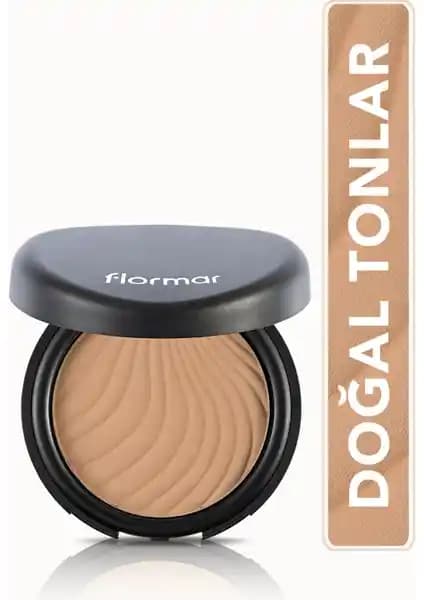 Flormar Mat ve İnce Yapılı Compact Powder Kapatıcı Pudra ile Doğal ve Kalıcı Makyaj