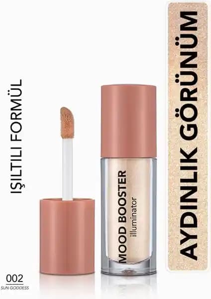 Flormar Mood Booster Likit Aydınlatıcı 002 Sun Goddess Doğal Parlaklık Sağlayan Makyaj Ürünü