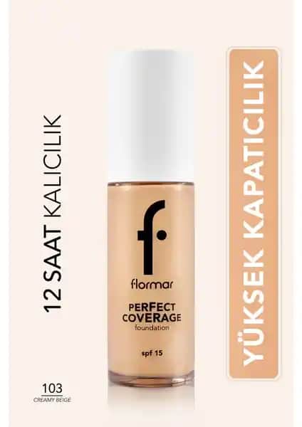 Flormar Perfect Coverage Su Bazlı Fondöten ile Kusursuz ve Doğal Makyaj Çözümü