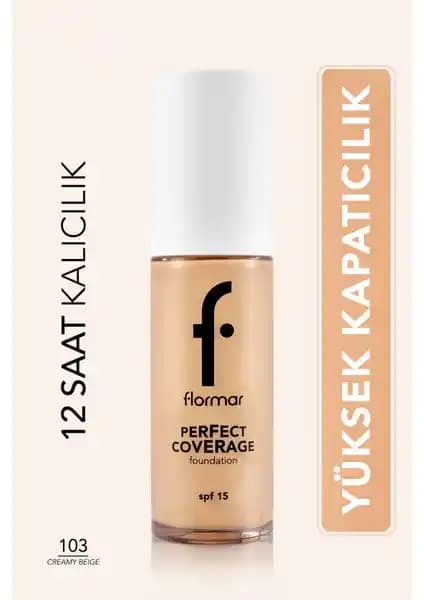Flormar Perfect Coverage Su Bazlı Fondöten ile Kusursuz ve Doğal Makyaj Çözümü