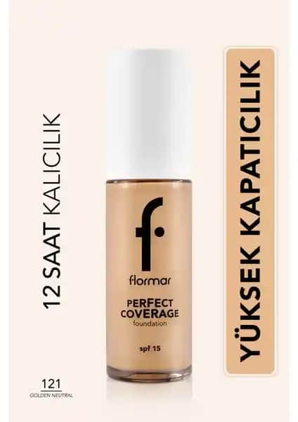 Flormar Perfect Coverage Su Bazlı Fondöten: Yüksek Kapatıcılık ve Nemlendirici Özellikleriyle Günlük Kullanım İçin Uygun